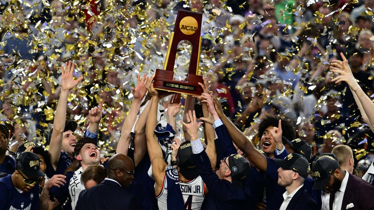 Which NCAA team has the most men’s basketball national titles? NBC