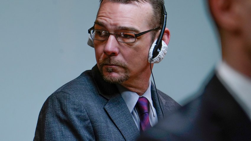 James Crumbley turns to look for family members after it was announced they were present in the Oakland County Courtroom of Cheryl Matthews on Wednesday, March, 13, 2024 in Pontiac, Mich.