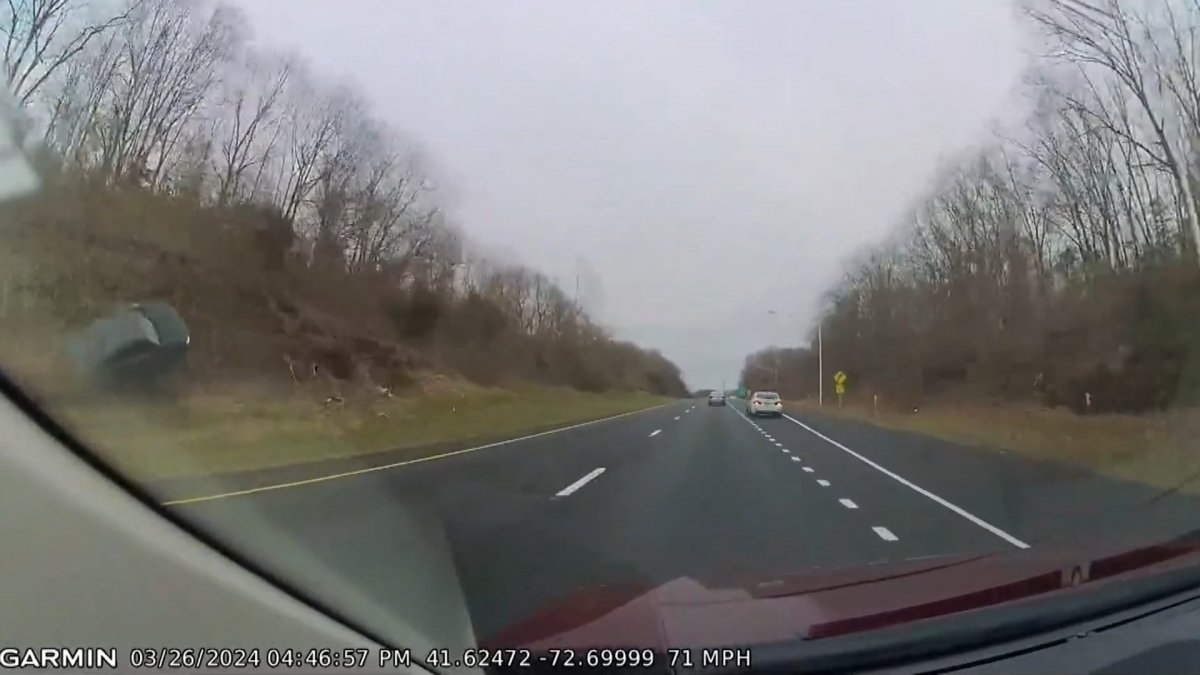 Video captures wild crash and rollover on Route 9 in Cromwell – NBC ...