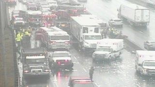 Crash in Interstate 95 in Stamford on March 5 2024