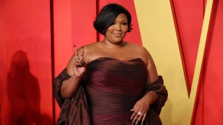Lizzo attends 2024 Vanity Fair Oscar Party Hosted by Radhika Jones at Wallis Annenberg Center