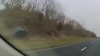 Video captures car flip over on Route 9 in wild crash