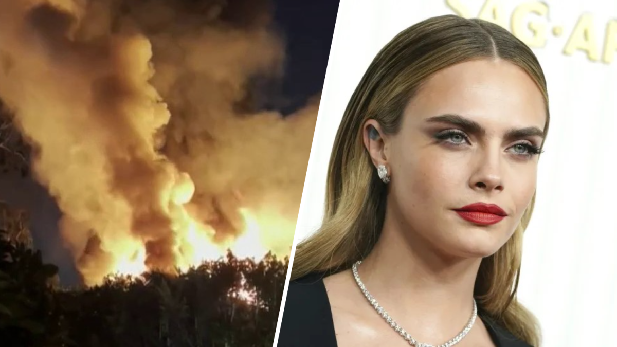 Fire burns for over 2 hours at California mansion of actor Cara Delevingne