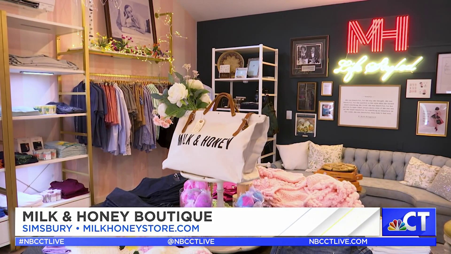 CT LIVE Boutiquing With Jackie Milk and Honey Boutique