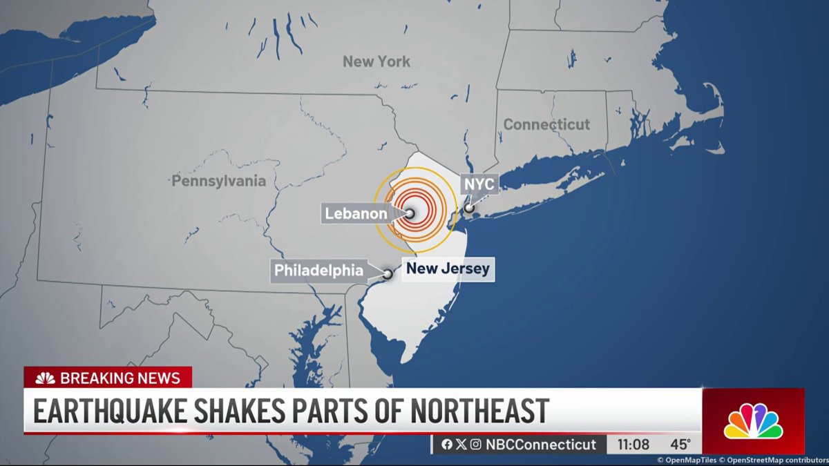 Expert discusses earthquake felt in Connecticut – NBC Connecticut