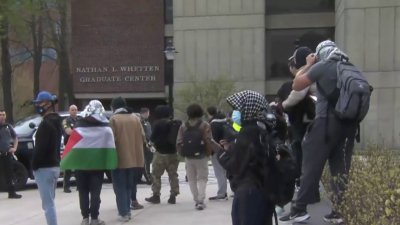 Police respond to pro-Palestinian protests at UConn, Yale
