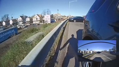 Police release video of trooper being struck on Interstate 95 in Bridgeport