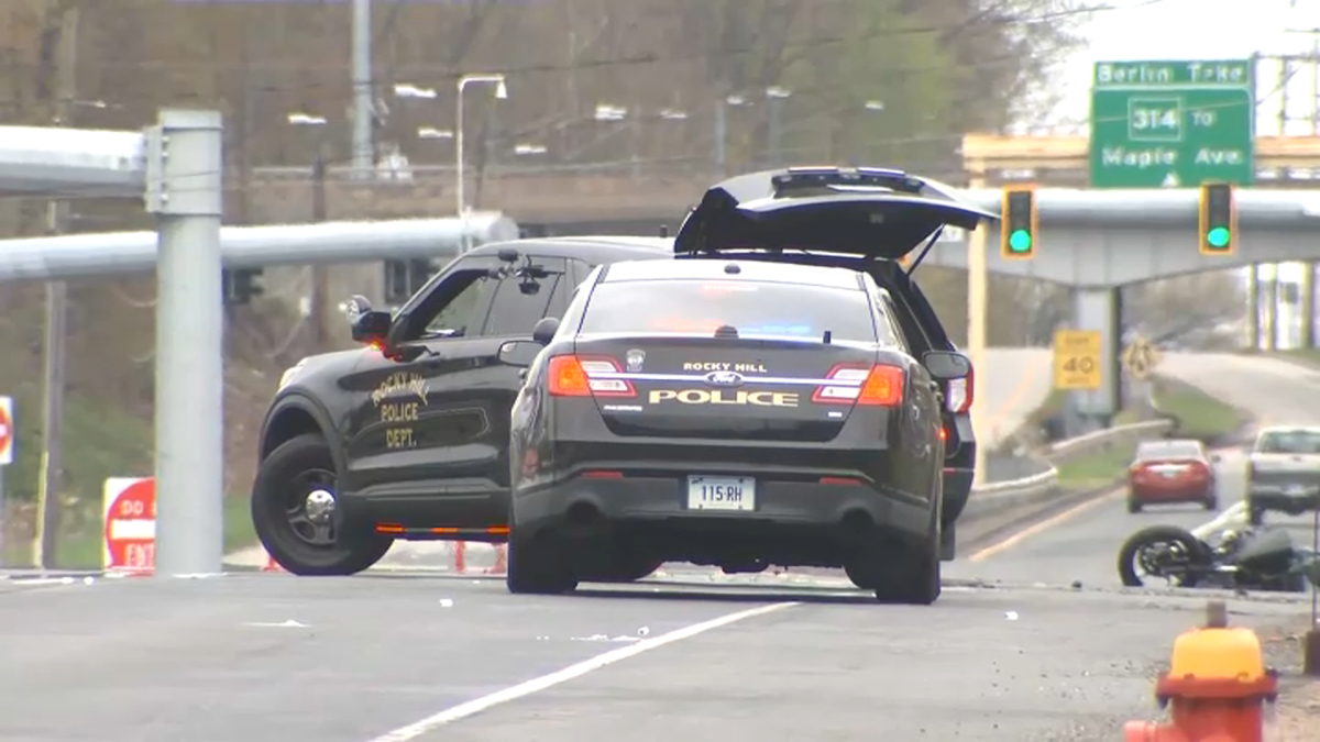 Motorcycle crash closes portion of Berlin Turnpike in Wethersfield – NBC Connecticut