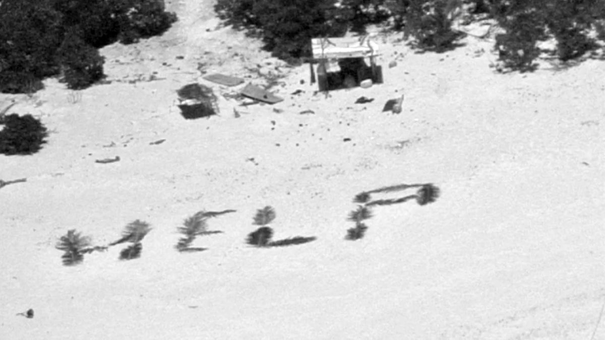 Stranded sailors make 'HELP' sign, Coast Guard finds them on tiny Pacific island - Vimarsana News