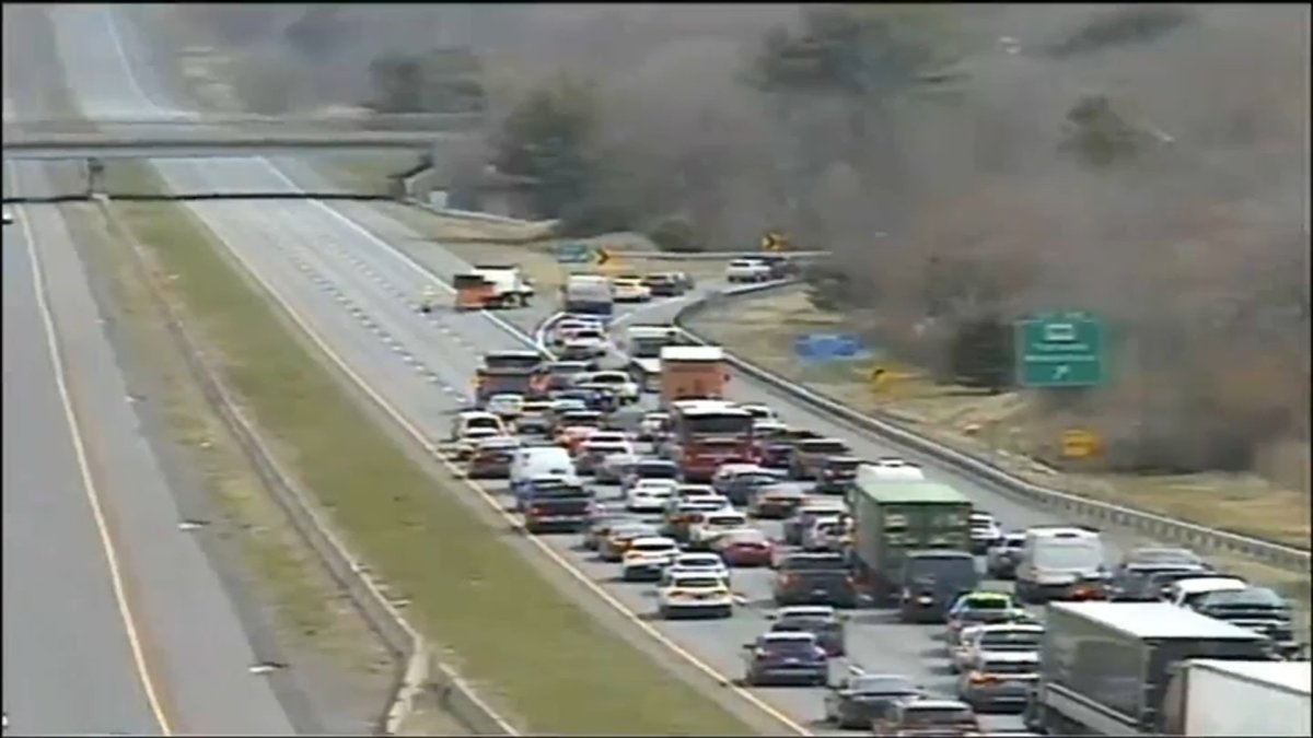 New York man injured in crash on I-84 in Tolland – NBC Connecticut