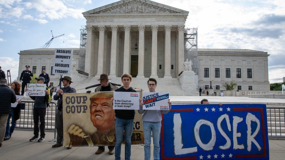 Supreme Court hears Trump immunity case – NBC Connecticut