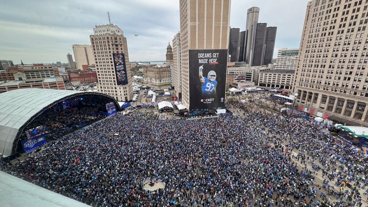 NFL Draft in Detroit sets attendance record NBC Connecticut