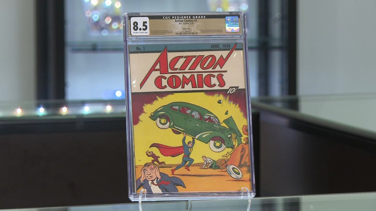 First comic book to introduce Superman sold for $6 million – NBC Connecticut - Vimarsana News