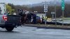 Truck rollover closes I-691 ramp in Cheshire