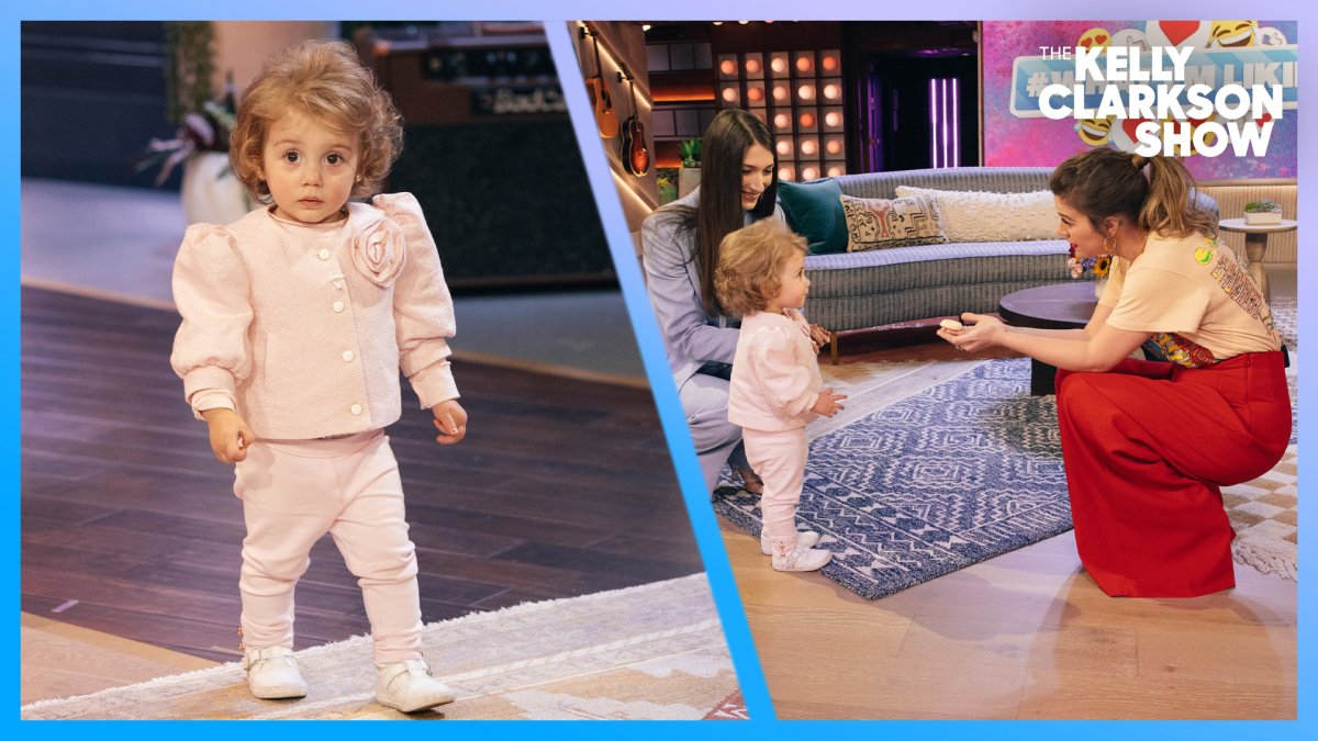 TikTok star and toddler Evelyn Mae visits 'The Kelly Clarkson Show' – NBC Connecticut - Vimarsana News