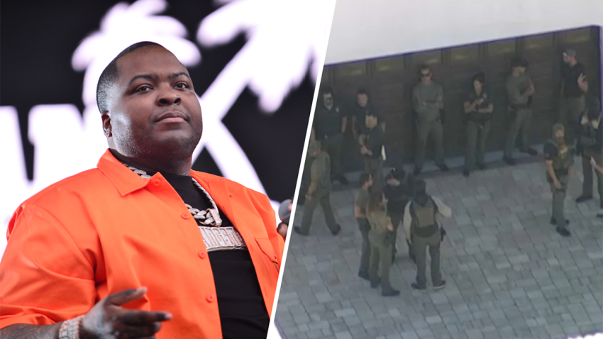 Authorities raided a Southwest Ranches mansion rented by singer and rapper Sean Kingston on Thursday.