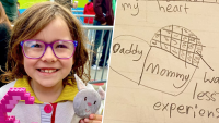 Little girl has ‘scientific proof' she loves her mom more