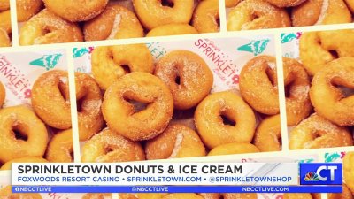 CT LIVE!: Sprinkletown Donuts & Ice Cream Now Open at Foxwoods