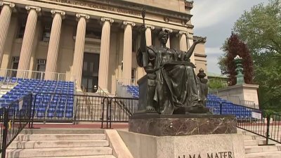 Columbia cancels university-wide commencement ceremony, as protests continue at other NYC campuses