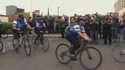 Police honor fallen Hartford detective during Unity bike ride