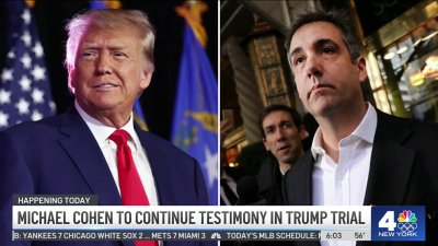 Michael Cohen continues testimony in Trump trial