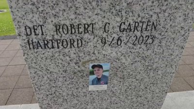 Fallen Hartford detective honored at Connecticut Police Memorial