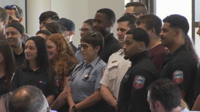 EMS responders honored for lifesaving work in the field