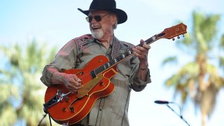 Duane Eddy performs on the third day of the 2014 Stagecoach Music Festival.