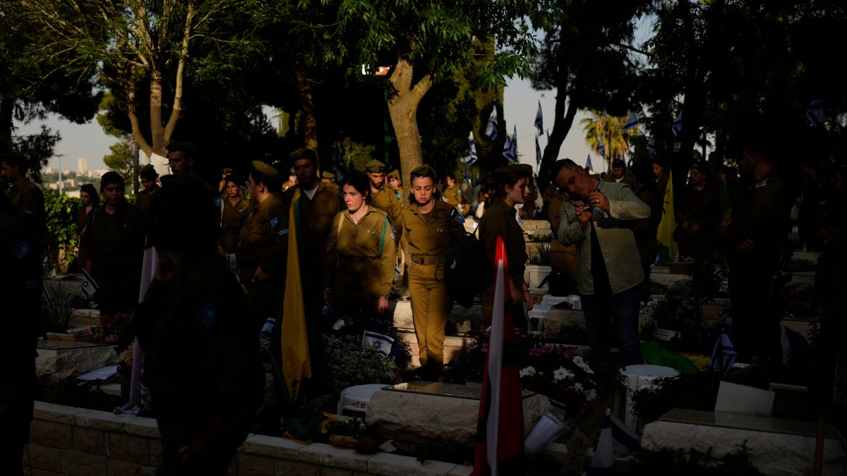 With Oct. 7 still raw, sadness grips Israel on its Memorial Day NBC