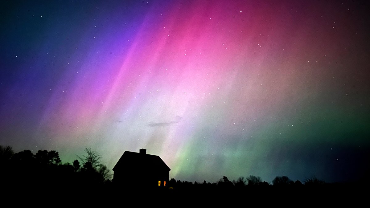 Northern lights hit Earth, producing colorful light show NBC Connecticut
