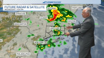 Early morning forecast for Wednesday, May 8