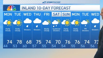 Early morning forecast for Monday, May 13