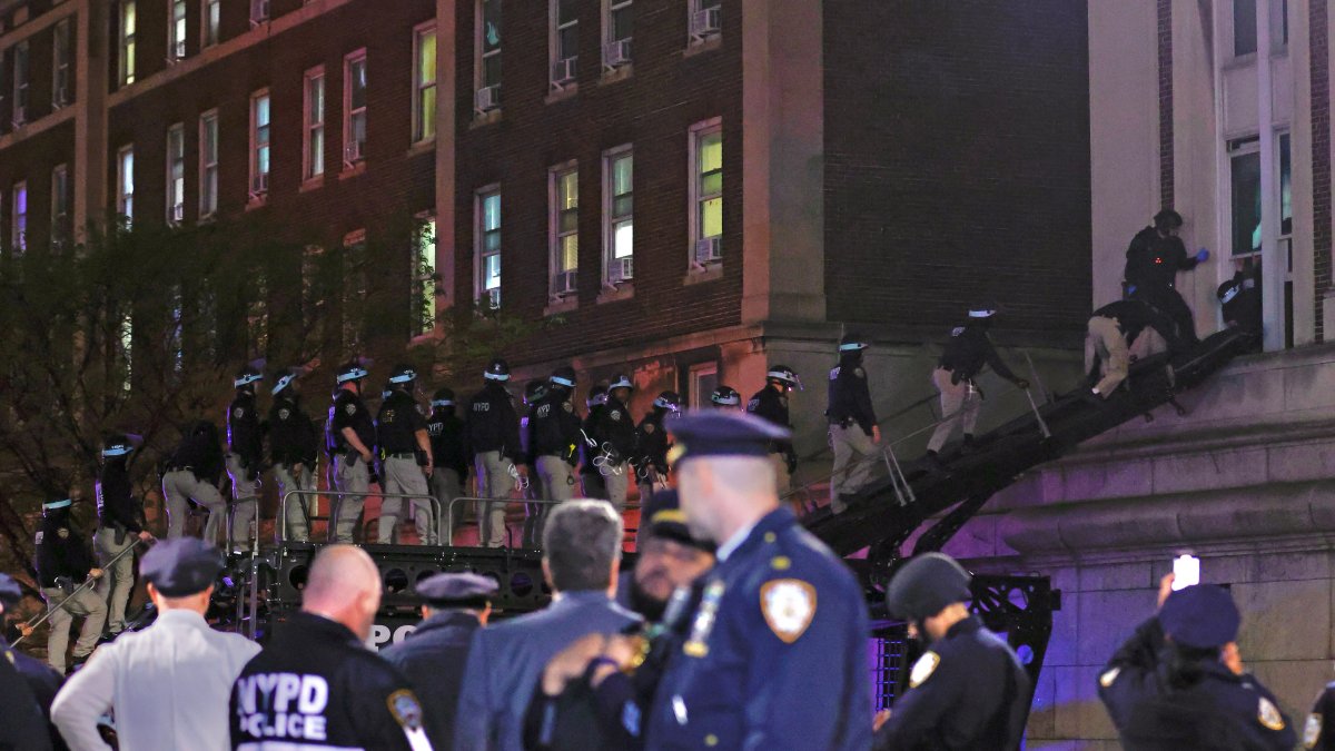 Columbia University Protests Dismantled By Nypd; 230 Arrested – Nbc 