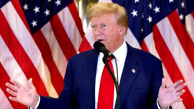 Trump lanza críticas contra juez “tirano” de Nueva York en conferencia tras ser hallado culpable