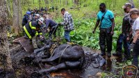 2 horses trapped in mud for several hours in Lebanon rescued by 40 people