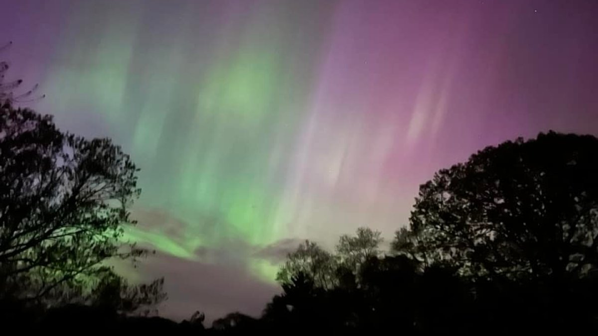 Severe storm watch means Northern Lights are visible across