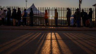 Voters during the South Africa General Elections on May 29, 2024 in Johannesburg, South Africa.