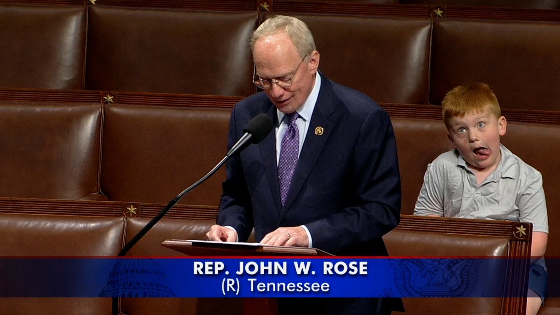 Congressman's son steals the spotlight while his dad delivers remarks at the Capitol – NBC Connecticut - Vimarsana News