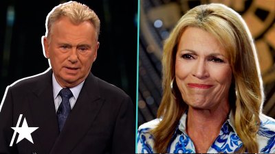 Pat Sajak and Vanna White get emotional over his ‘Wheel of Fortune' goodbye