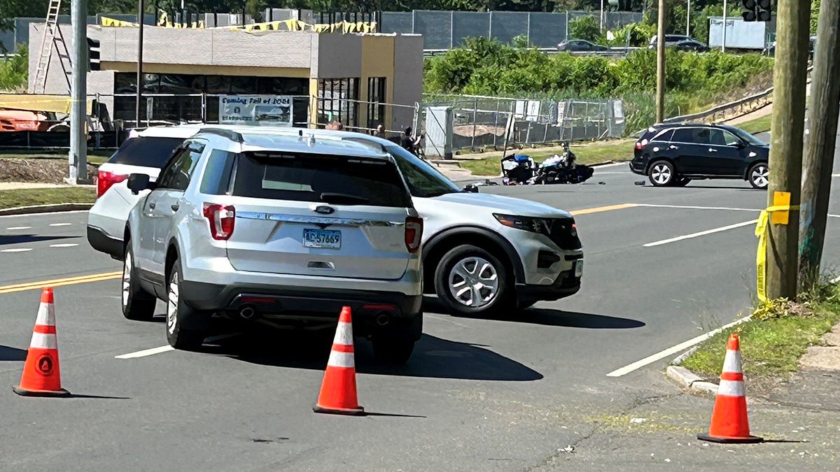 Motorcyclist seriously hurt in West Hartford crash – NBC Connecticut