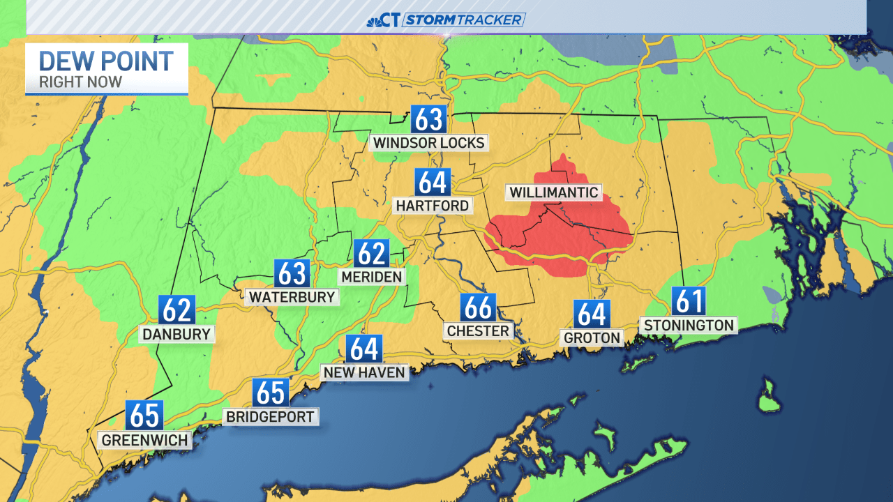 Increasing humidity today, multiple chances for rain Thursday – NBC ...