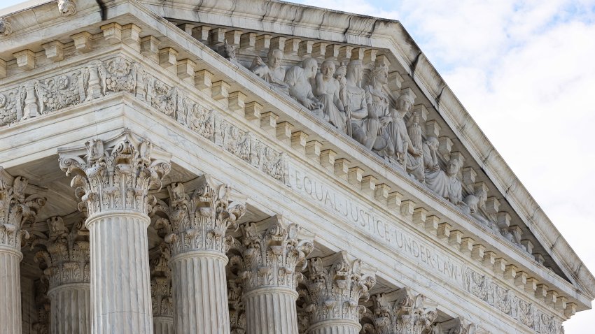 Exterior of Supreme Court building in Washington, D.C.