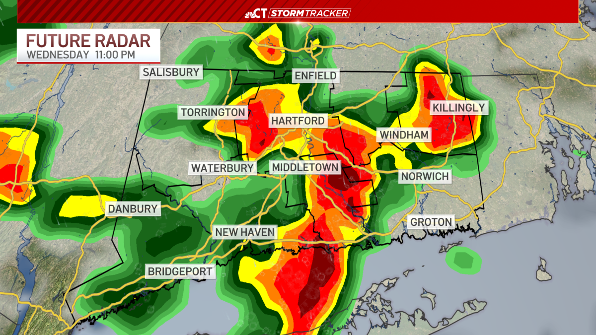 Severe thunderstorm warning issued for parts of Connecticut – NBC ...