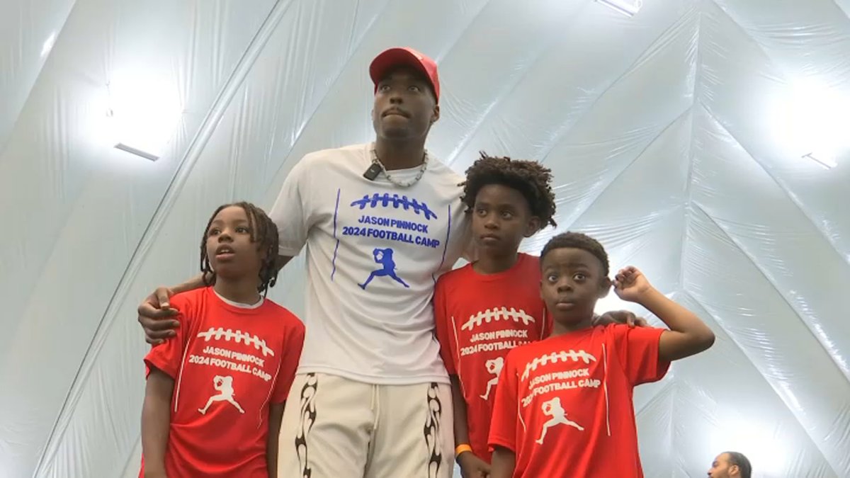Giants safety Jason Pinnock returns to Windsor for annual youth