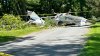 Student pilot on solo flight reported engine trouble before crashing at campground in Plymouth