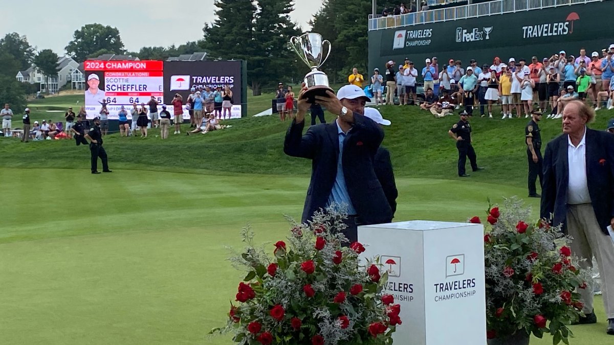 Scottie Scheffler wins 2024 Travelers Championship NBC Connecticut