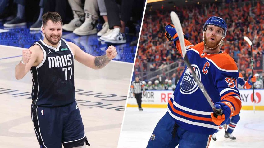 Luka Doncic and Connor McDavid