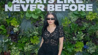 Charli XCX in the AELTC’s Parkside Suite in No.1 Court at The Championships in July, 2024 in Wimbledon, England.