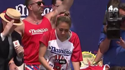 51 hot dogs in 10 minutes: Miki Sudo wins 10th title at Nathan's July 4th eating contest