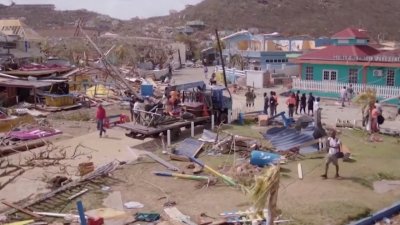 Hurricane Beryl approaches Jamaica as a Category 4 storm